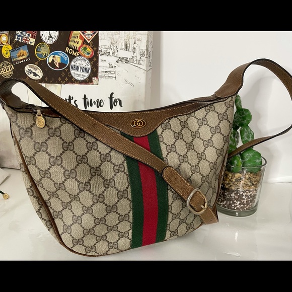 SOLD ON IG GUCCI VINTAGE OPHIDIA SHOULDER BAG - Picture 1 of 16